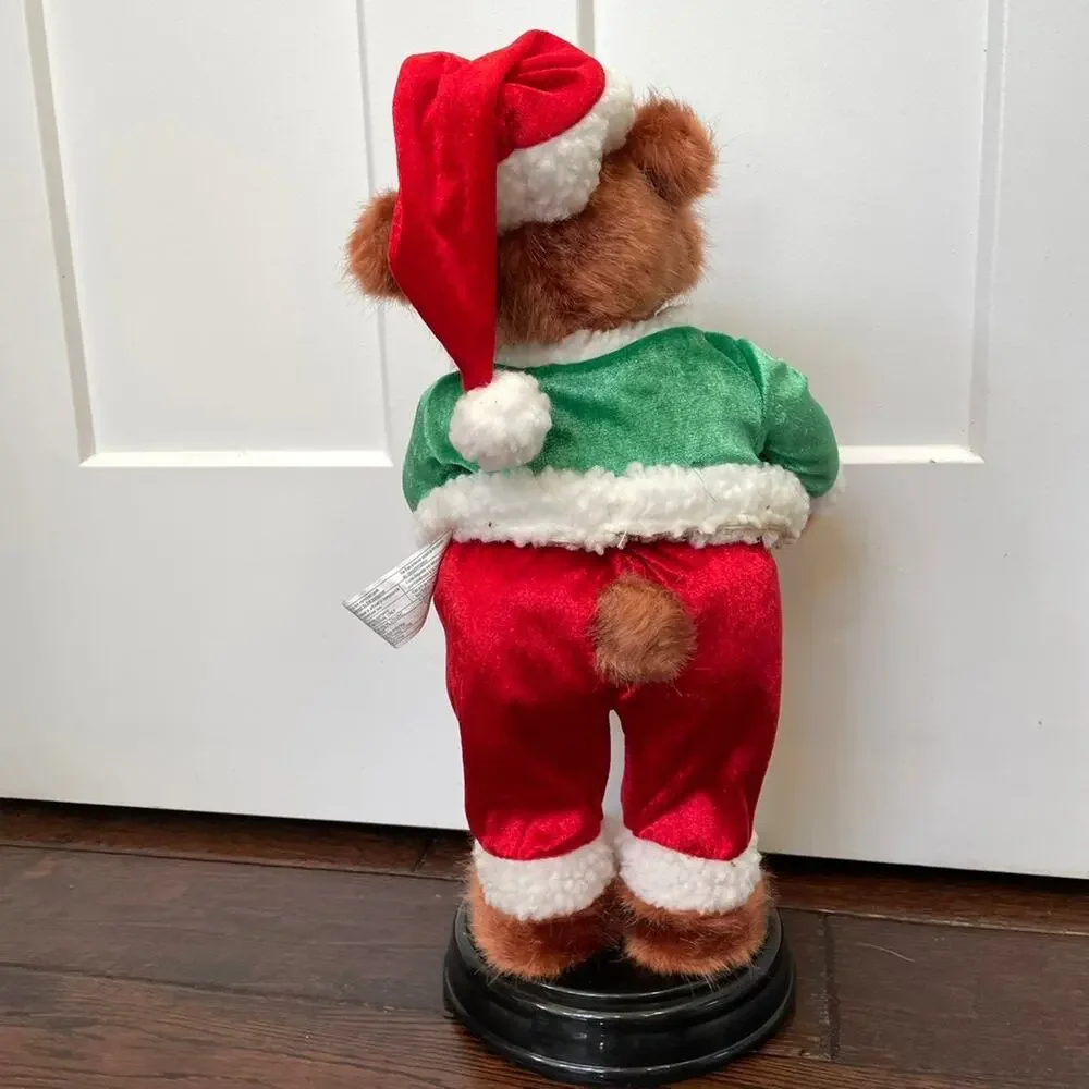 Vintage Gemmy Christmas Bear Shake your Booty 2005 Sound Dance Animated READ
